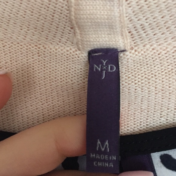 NYDJ- Blush colored cardi - Picture 2 of 3